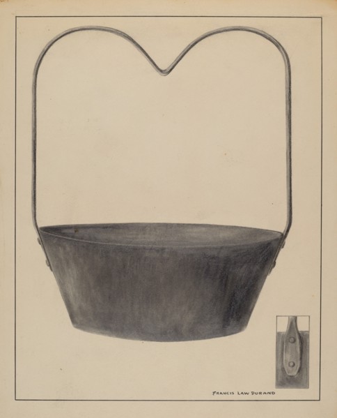 Fireplace Kettle, c. 1936.