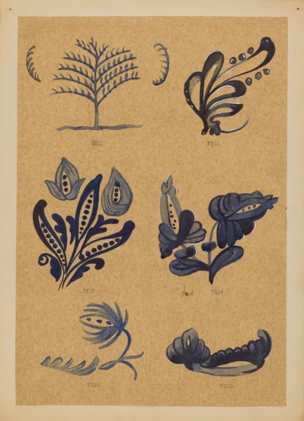 Decoration for Stoneware, 1935/1942.