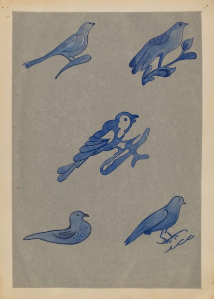 Decoration for Stoneware, 1935/1942.