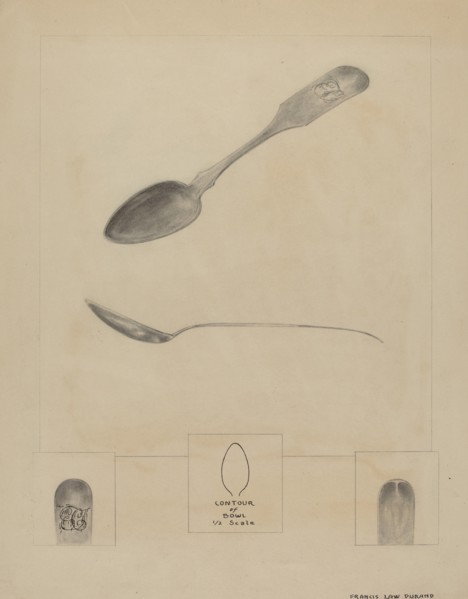 Silver Teaspoon, 1935/1942.