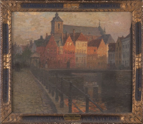 Quai de la Paille in Bruges.