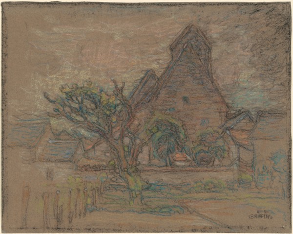 In a French Village, 1920-1923.