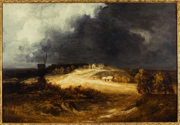 Windmills in Montmartre, c1830.
