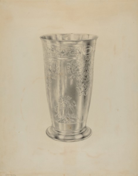 Silver Communion Beaker, c. 1938.