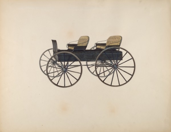 Four Passenger Farm Wagon, c. 1936.