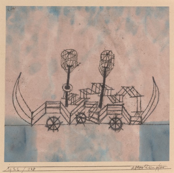 Alter Dampfer (Old Steamboat), 1922.