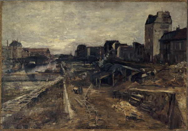 Canal Saint-Martin, 1889.