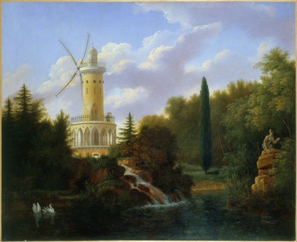 Moulin de la Folie-Beaujon, 1827.