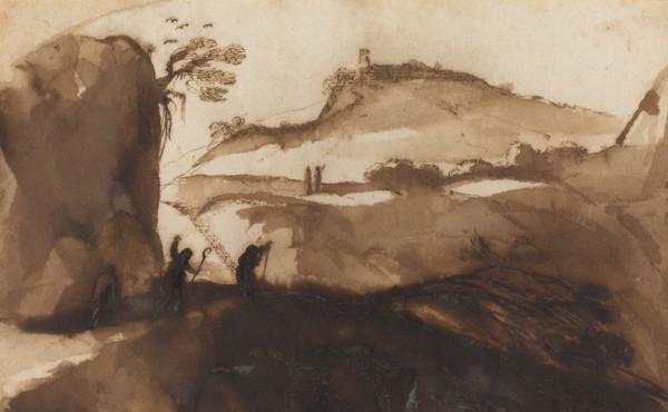 Shepherds Peering into a Chasm, 1620s.