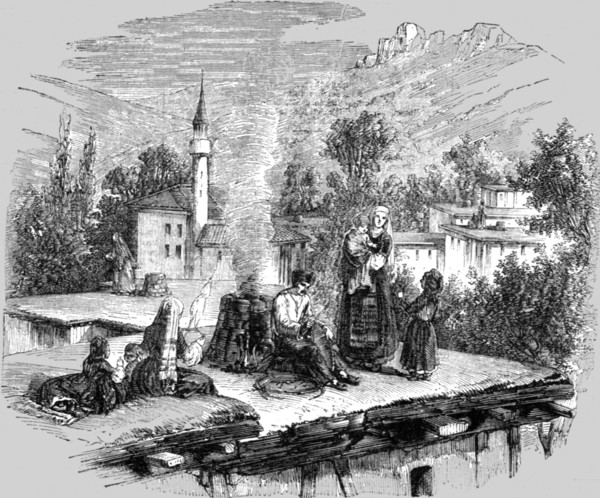 'A Tartar Village in the Crimea', 1854. Creator: Unknown.
