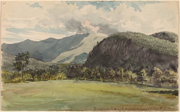 Humphrey's Ledge, 1860.