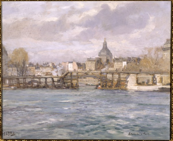 Ile Saint-Louis pier, c1900.
