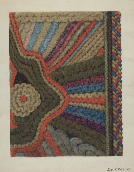 Shaker Woolen Rug, 1935/1942.