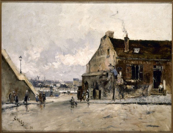 Rue Beethoven, in Passy, 1884.