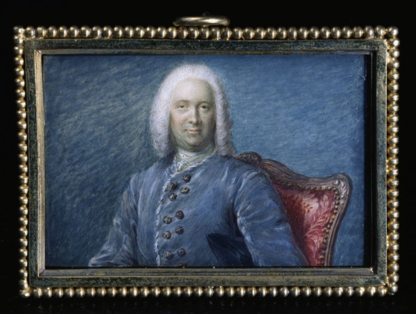 Portrait of Alexis Piron, c1760.