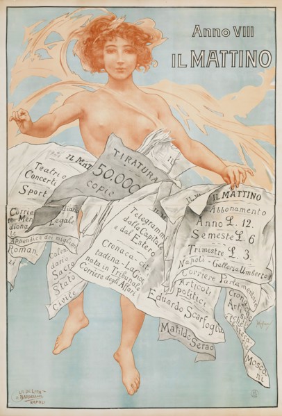 Il Mattino, 1900. Private Collection.