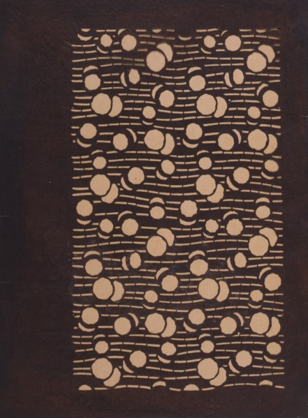 Katagami stencil, between 1900 and 1952.