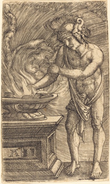 Mucius Scaevola, c. 1520/1530.
