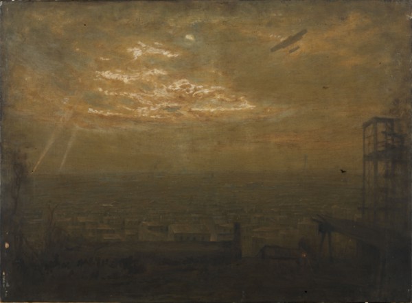 Night Watch by Airplane, 1916.