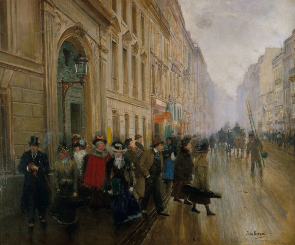 Leaving the Music Conservatory, 1899.