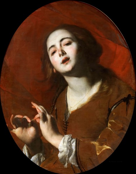 The Singer, 1650. Creator: Cavallino, Bernardo (1616-1656).