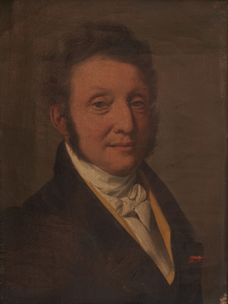 Portrait of Colonel Gustave Pourlin, 1827.