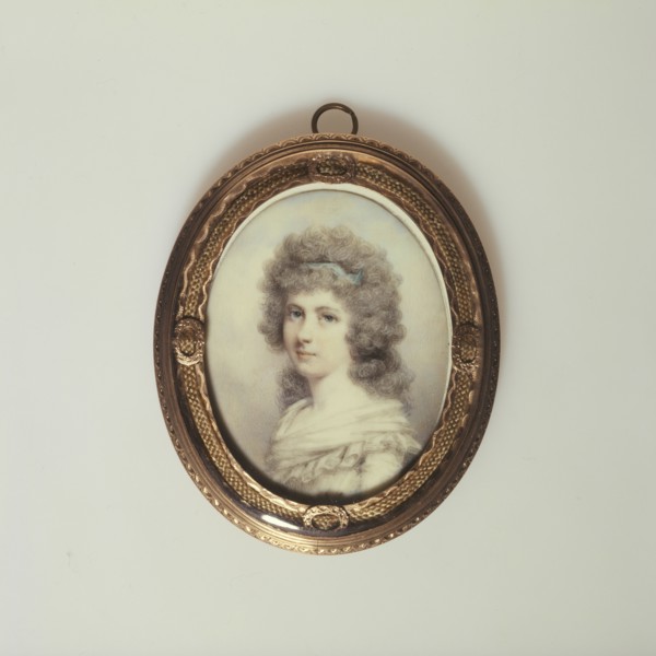 Portrait of a young woman, c1800.