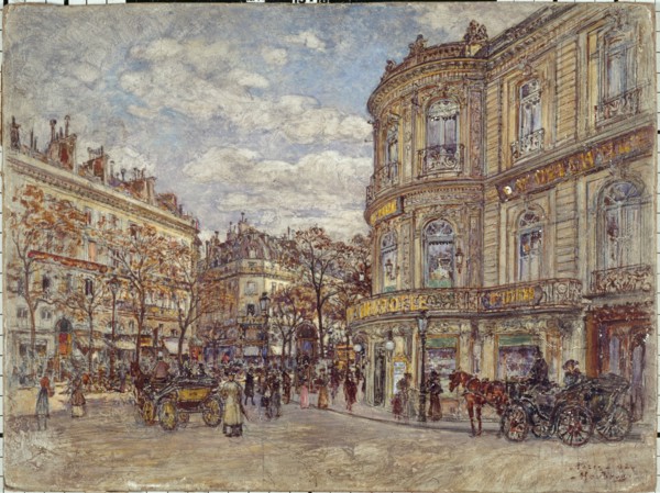 Hanover pavilion, rue Louis-le-Grand, 1902.