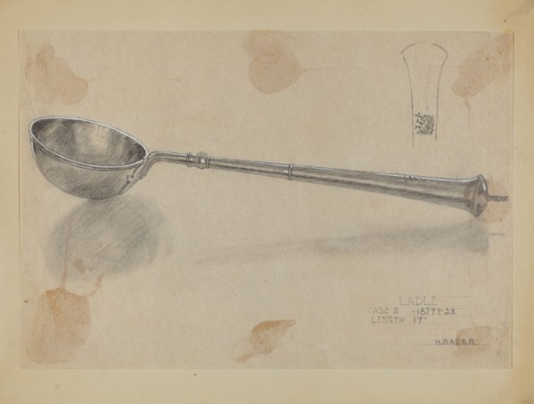Silver Ladle, 1935/1942.