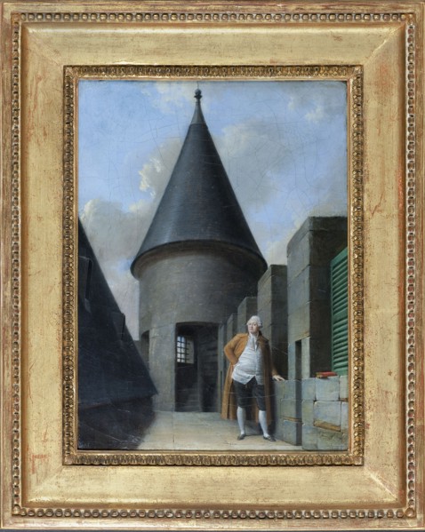 Louis XVI at the temple, 1814.
