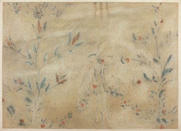 Free Hand Wall Decoration, c. 1940.