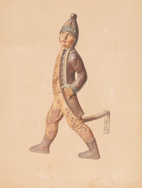 Andiron (Marching Hessian), 1935/1942.