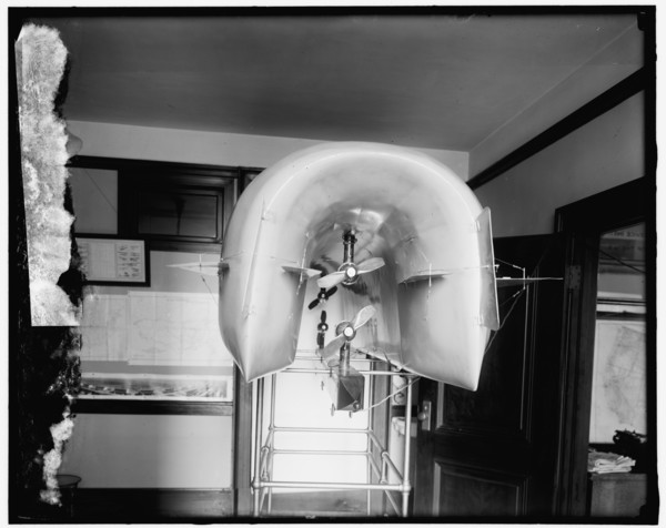 Model airplane, between 1910 and 1920. Creator: Harris & Ewing.