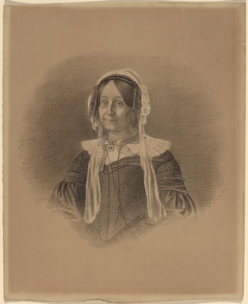 Portrait of an Old Woman, early 1840s.