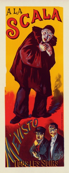 Mévisto à la Scala, 1898. Private Collection.
