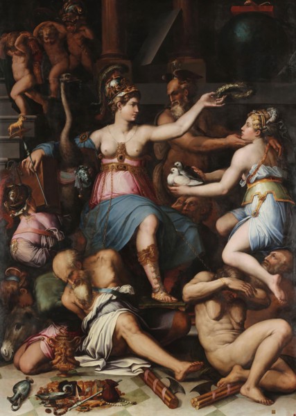 Allegory of Justice, 1543. Creator: Vasari, Giorgio (1511-1574).