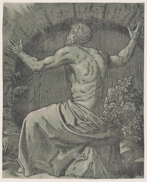 A hermit, 16th century.