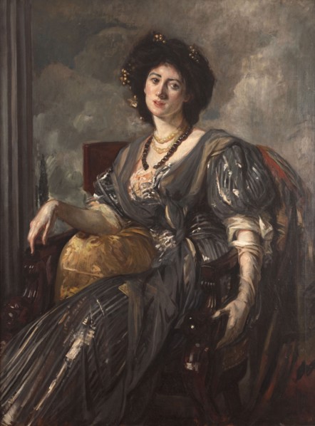 Portrait of Lady Michelham, c1905.