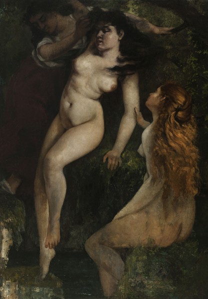 Trois baigneuses, between 1865 and 1869.
