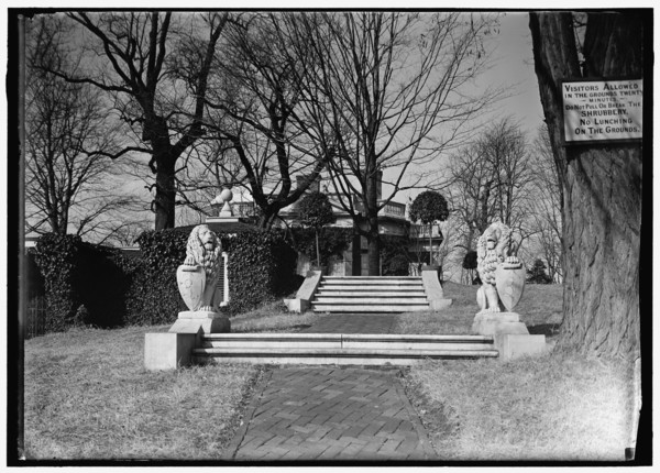 Monticello - path, between 1914 and 1918.