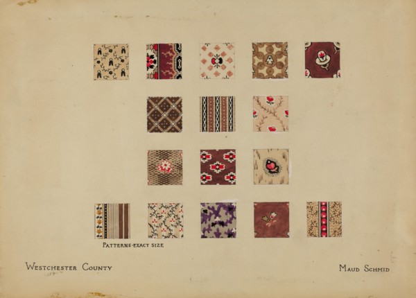 Friendship Quilt-Patchwork Section, c. 1936.