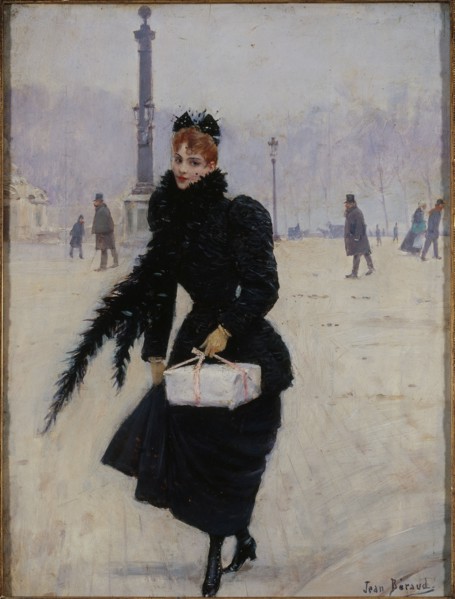 Parisian on the Place de la Concorde, c1885.