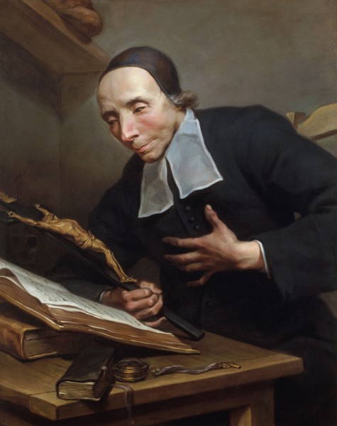 Father Tournus (1672-1733) in prayer, c1725.