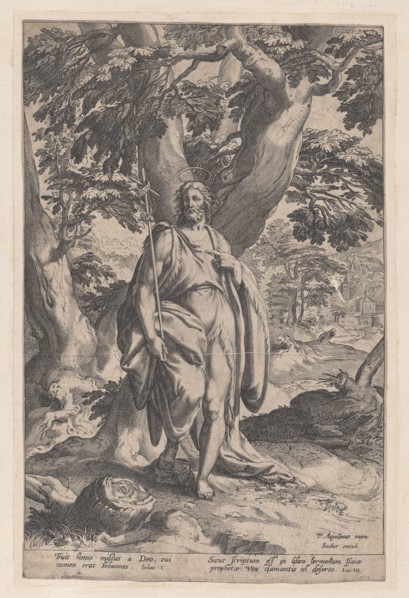 Saint John the Baptist in the wilderness, 1575-1675.