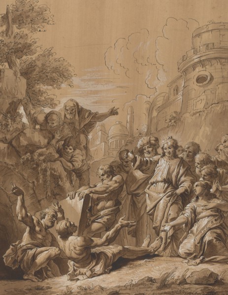 The Raising of Lazarus, 18th century.