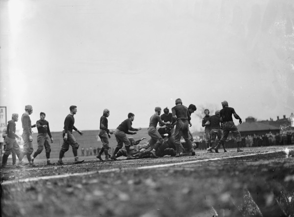 Football University of Virginia Game, 1910.