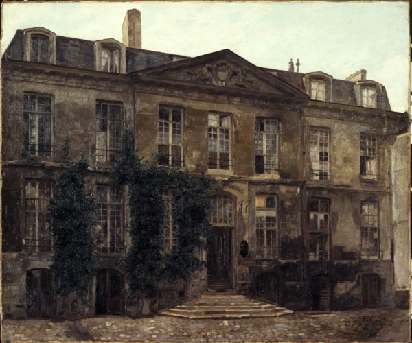 Hotel Le Brun, rue du Cardinal-Lemoine, c1898.