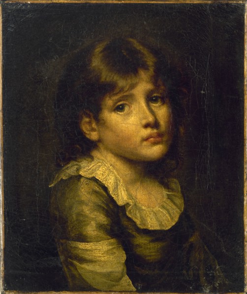 Portrait d'enfant, autrefois présumé Louis XVII, .
