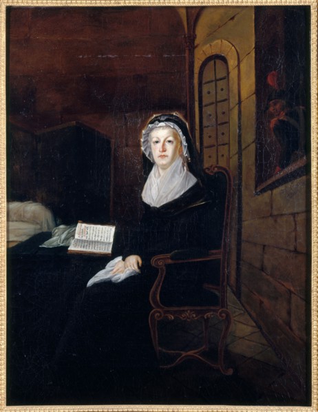 Portrait of Marie-Antoinette at the temple, c1815.