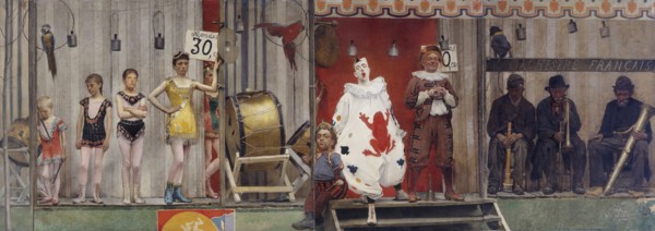 Grimaces et misère - Les Saltimbanques, 1888.